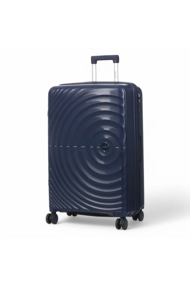 Balranald Large Hard Shell Suitcase in Dark Blue