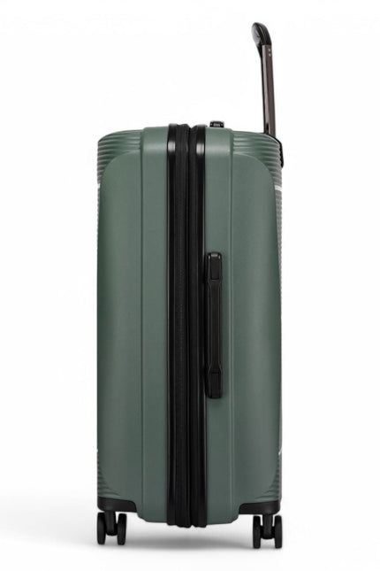 Abiko Large Hard Shell Suitcase in Olive