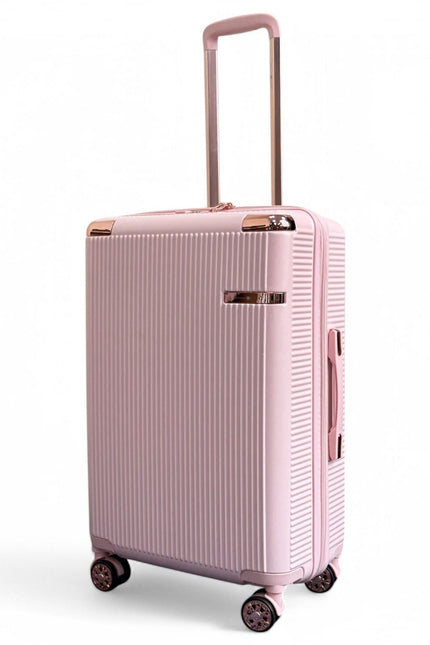 Cowra Medium Hard Shell Suitcase in Rose Gold