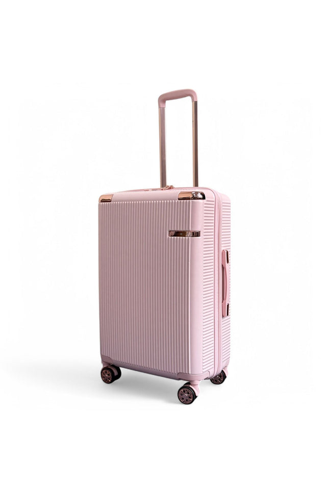 Cowra Medium Hard Shell Suitcase in Rose Gold