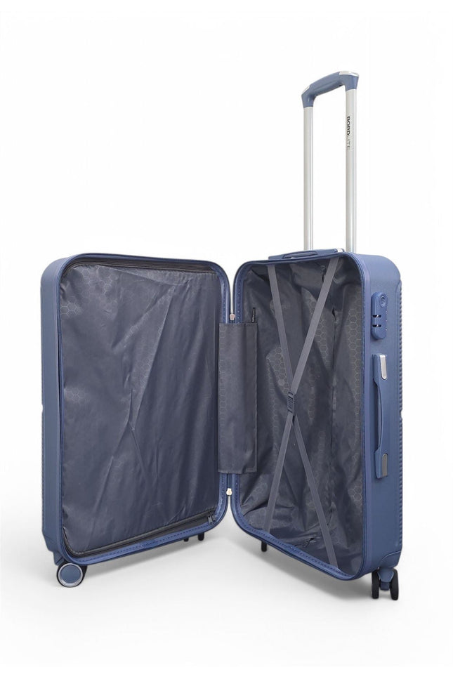 Seto Set of 3 Hard Shell Suitcase in Light Blue