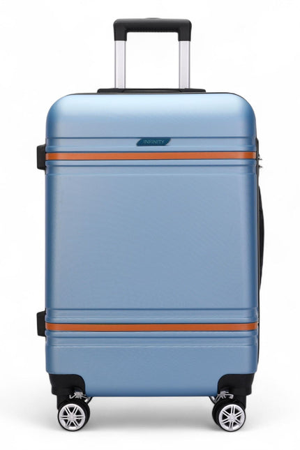 Calgary Large Hard Shell Suitcase in Blue
