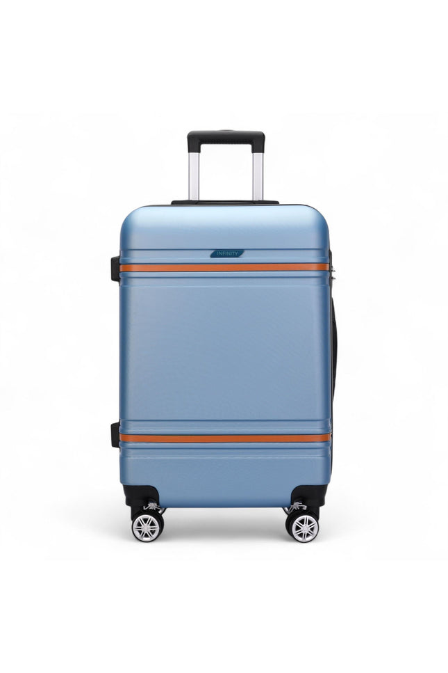 Calgary Large Hard Shell Suitcase in Blue