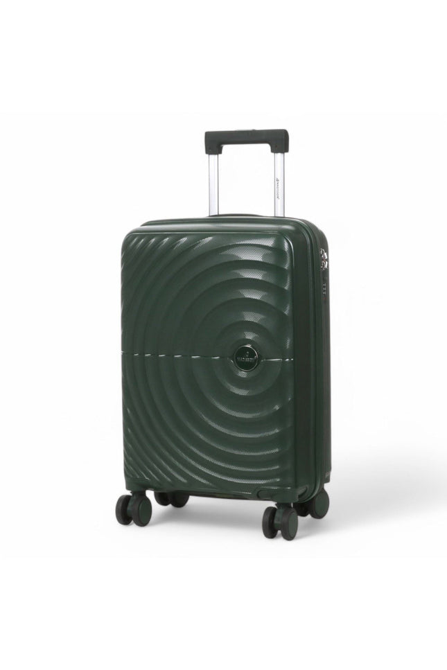 Balranald Cabin Hard Shell Suitcase in Dark Green