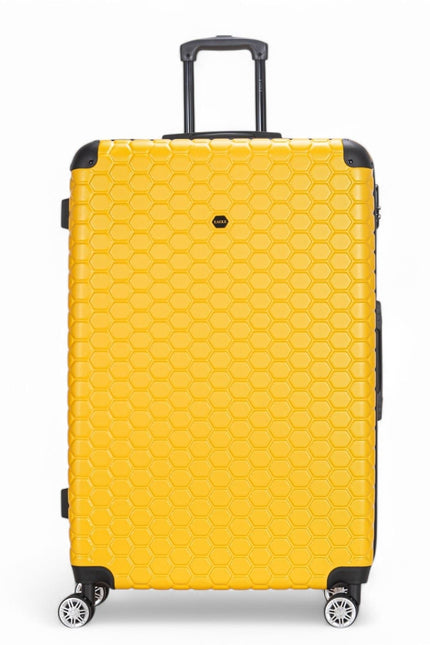 Noda X-Large Hard Shell Suitcase in Yellow