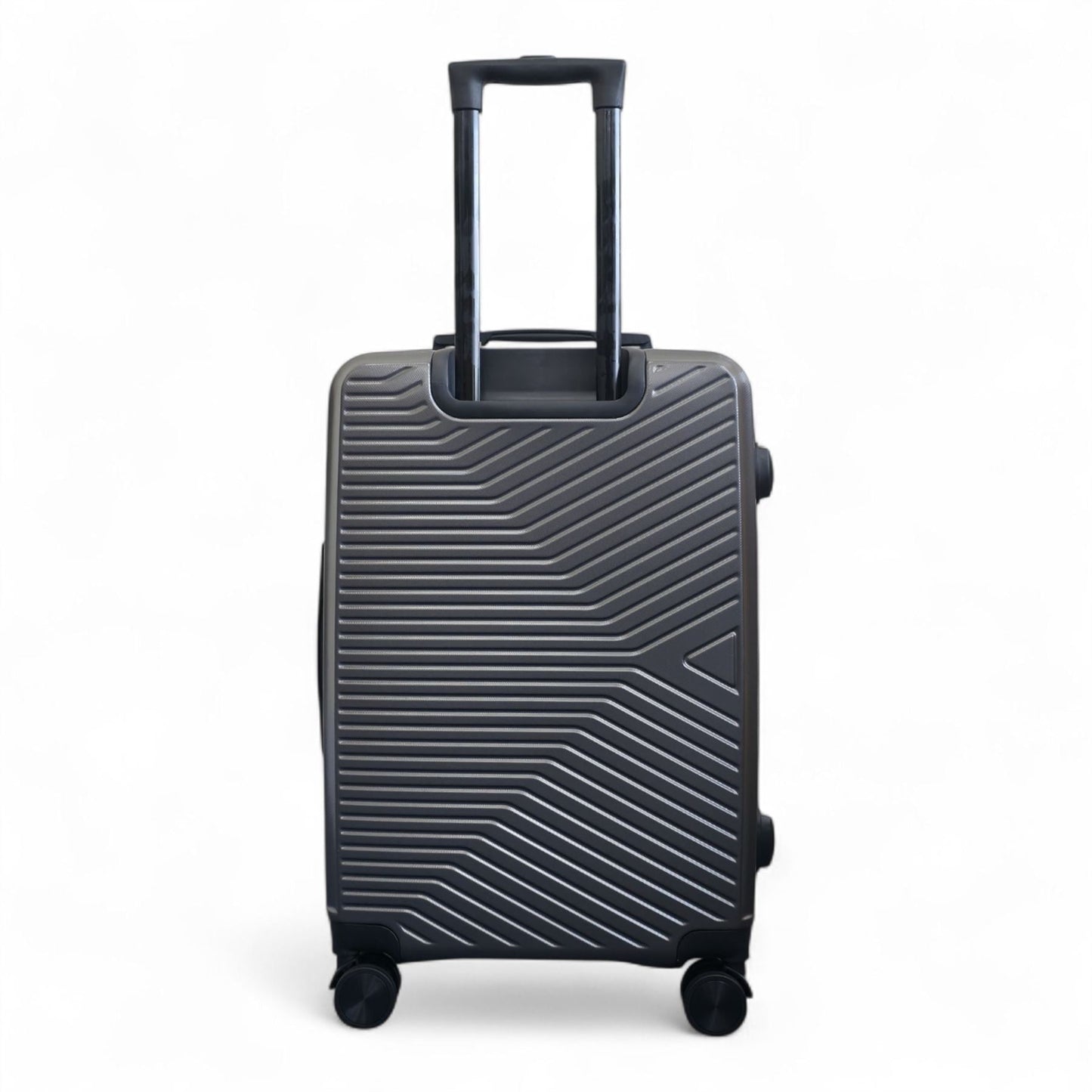 Junee Medium Hard Shell Suitcase in Charcoal Grey