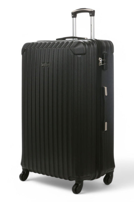 Corowa Large Hard Shell Suitcase in Black