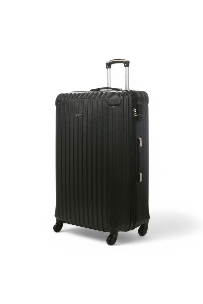 Corowa Large Hard Shell Suitcase in Black