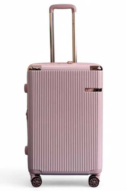 Cowra Medium Hard Shell Suitcase in Rose Gold