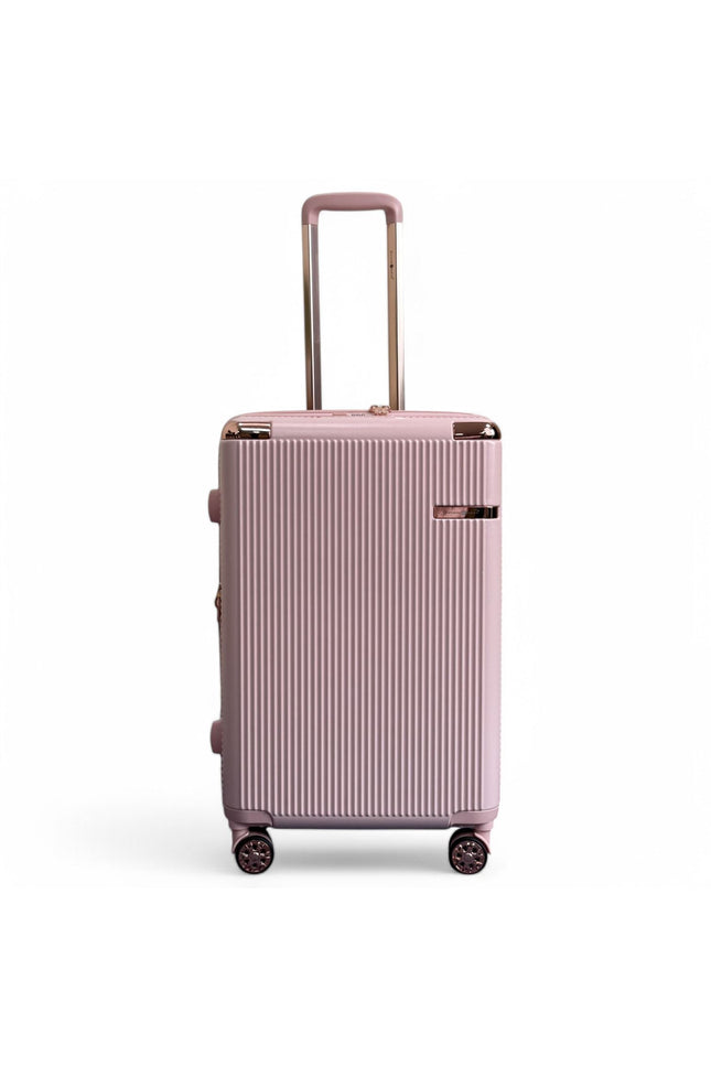 Cowra Medium Hard Shell Suitcase in Rose Gold