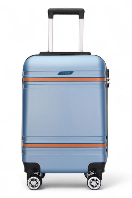 Calgary Cabin Hard Shell Suitcase in Blue