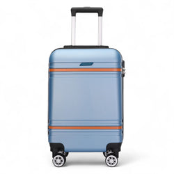 Calgary Cabin Hard Shell Suitcase in Blue