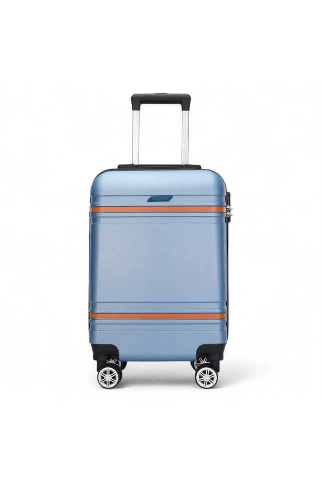 Calgary Cabin Hard Shell Suitcase in Blue