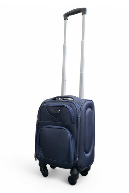 Nagoya Unserseat Soft Shell Suitcase in Navy