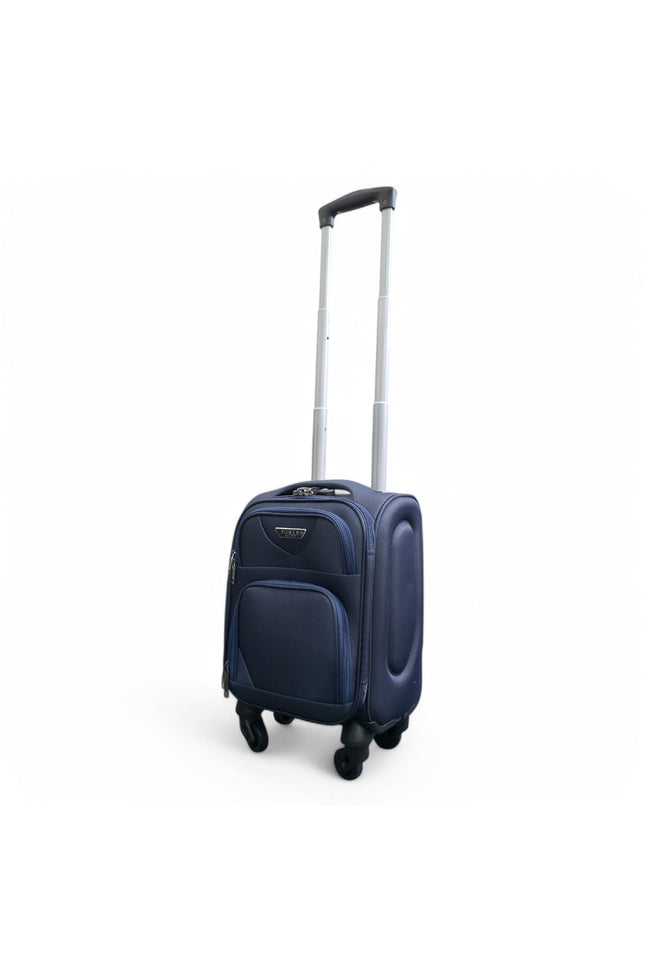 Nagoya Unserseat Soft Shell Suitcase in Navy