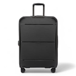 Abiko Large Hard Shell Suitcase in Black