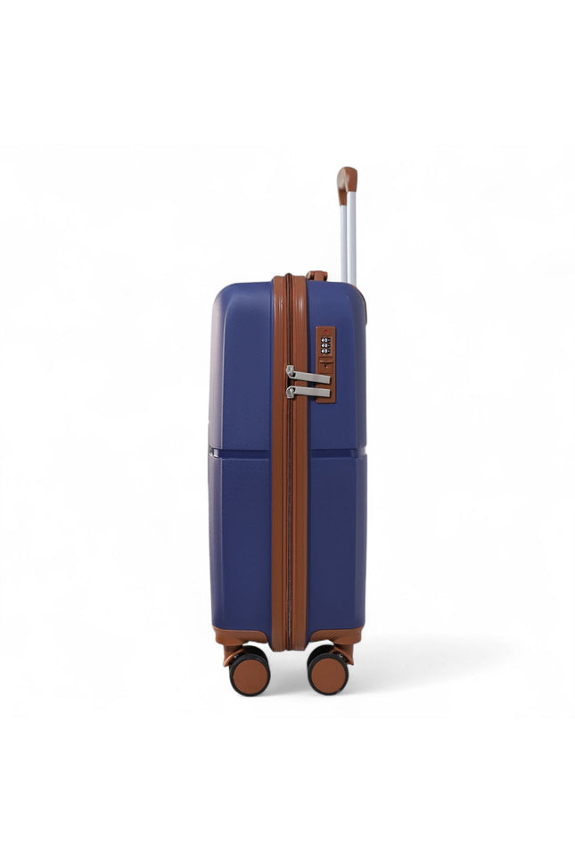 Corowa Cabin Hard Shell Suitcase in Teal Blue
