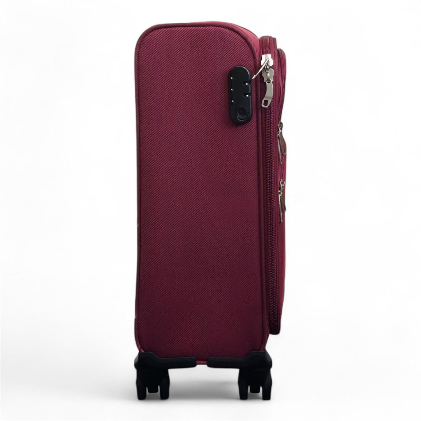 Gosford Cabin Soft Shell Suitcase in Burgundy Red