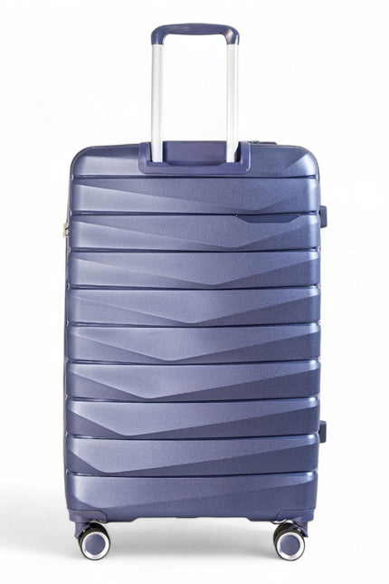 Forster Large Hard Shell TSA Suitcase in Blue