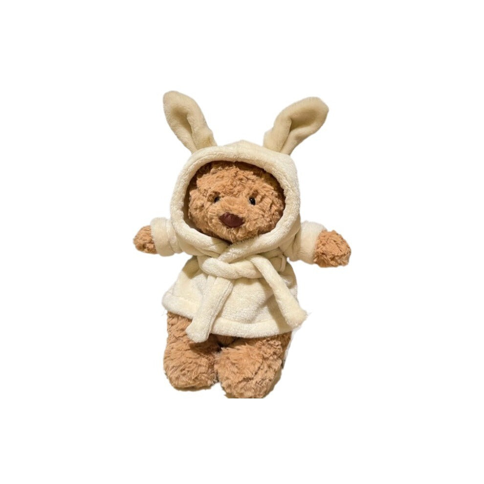 2025 Christmas Gift stuffed animal toy Bartholomew Bear Bathrobe 26CM